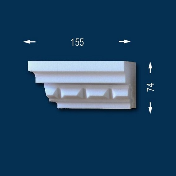 Fensterbankprofile "Wiesemann FB3" - Endstück links