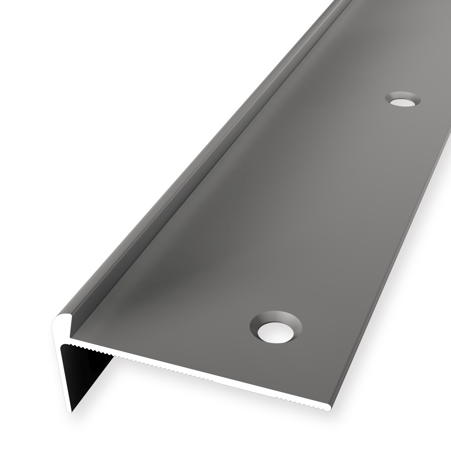 Treppenkantenprofil 21 x 48 x 2500 mm Aluminium Winkelprofil versch. Varianten Küberit