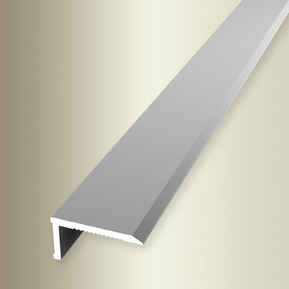 Küberit Treppenkanten- & Winkelprofile H 8.5 mm B 15 mm L 2700 mm Aluminium eloxiert