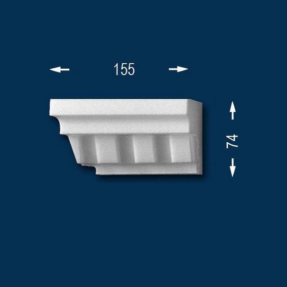 Fensterbankprofile "Wiesemann FB2" - Endstück links