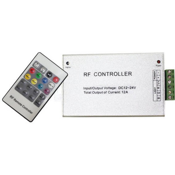 LED RGB Controller mit Radio Steuerpult