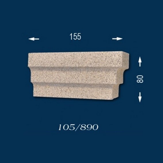 Fensterbankprofile "Wiesemann FB5-b" - Endstück rechts