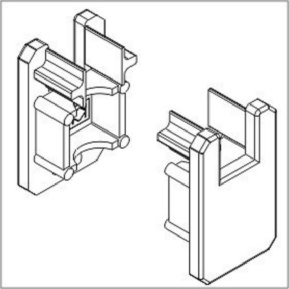 Endkappen, Aluminiumprofil