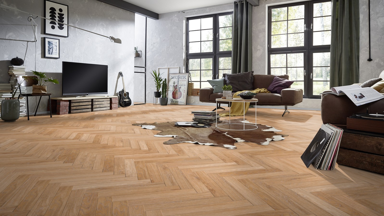 Design Vinylboden Herringbone PW 200   200 x 200 x 20.20 mm ...