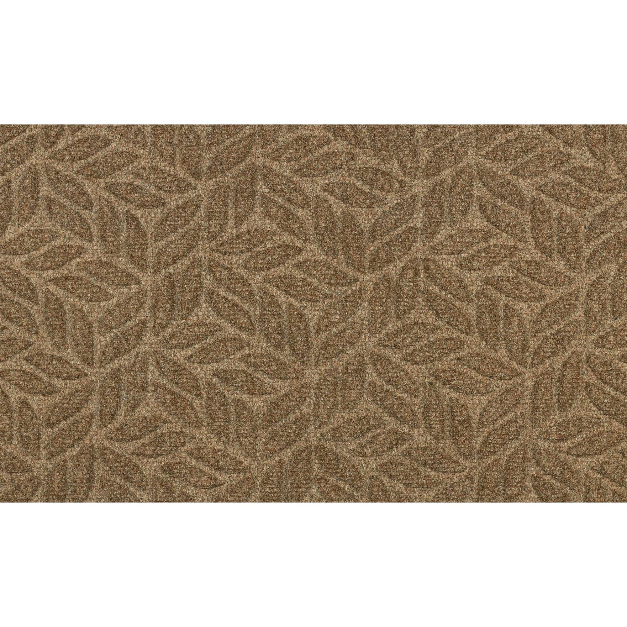 Schmutzfangmatte Outdoor Leaves Taupe 75 x 45 cm wetterfeste Fussmatte waschbar wash+dry DUNE