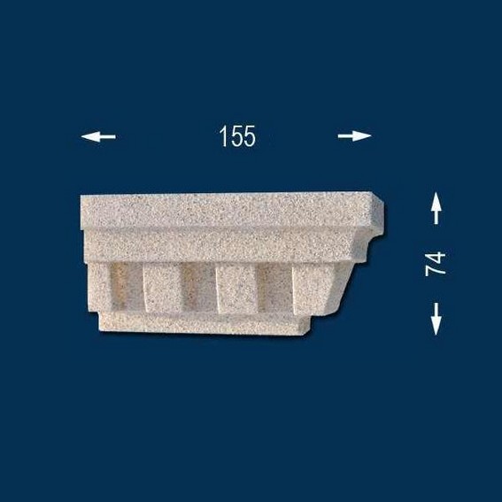 Fensterbankprofile "Wiesemann FB2-b" - Endstück rechts