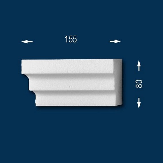 Fensterbankprofile "Wiesemann FB5" - Endstück links