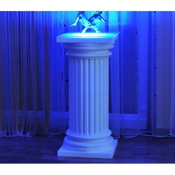 Dekosäule Lipari 266 mit LED blau