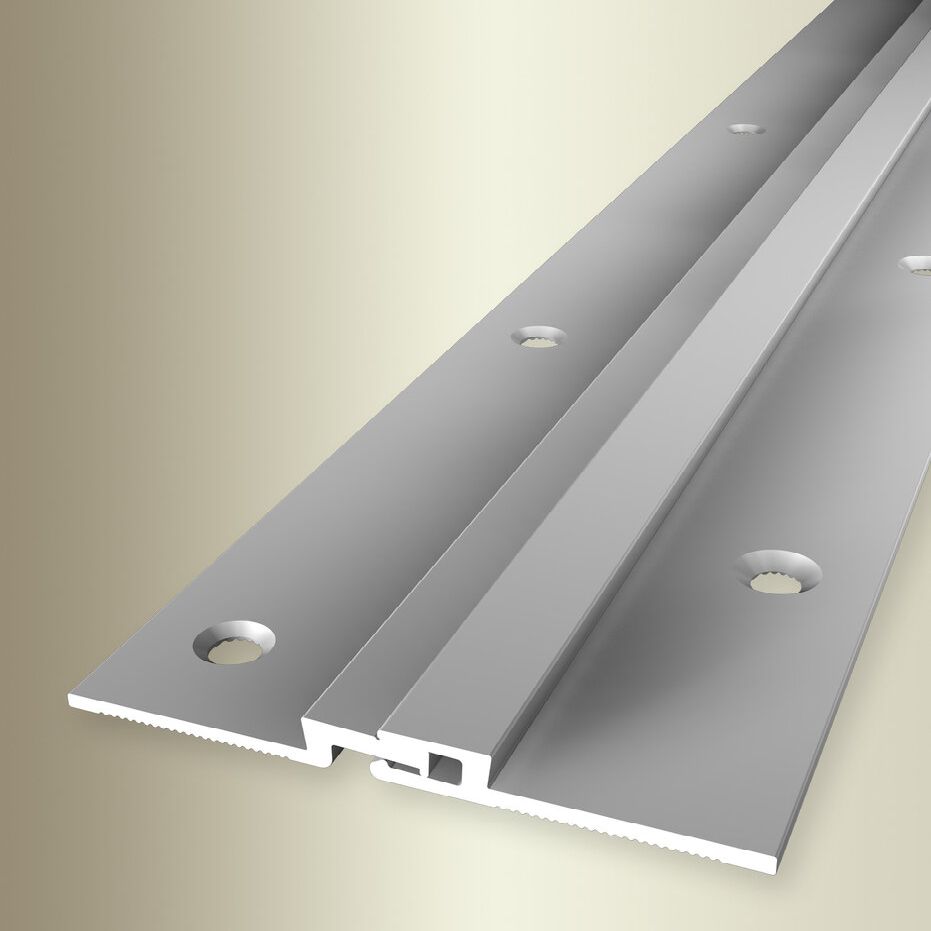 Küberit Dehnungsfugen- & Fliesenprofile B 53 mm L 2700 mm Einfasshöhe 2.2 mm Alu elox